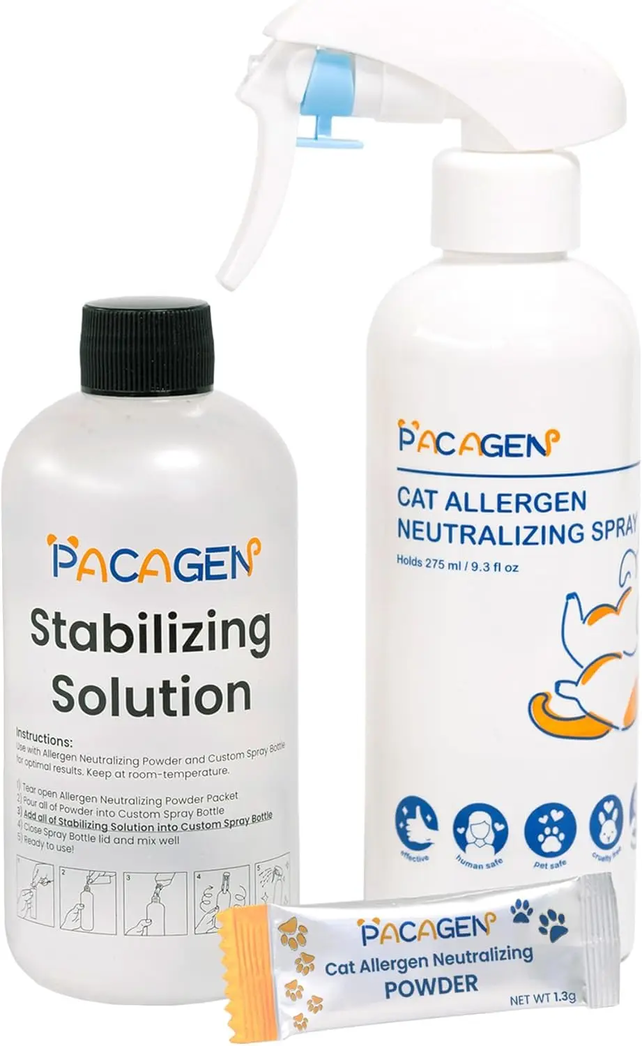 

Cat Allergen Neutralizing Spray for Home Use - Immediate Relief, Easy to Apply, Pet Safe
