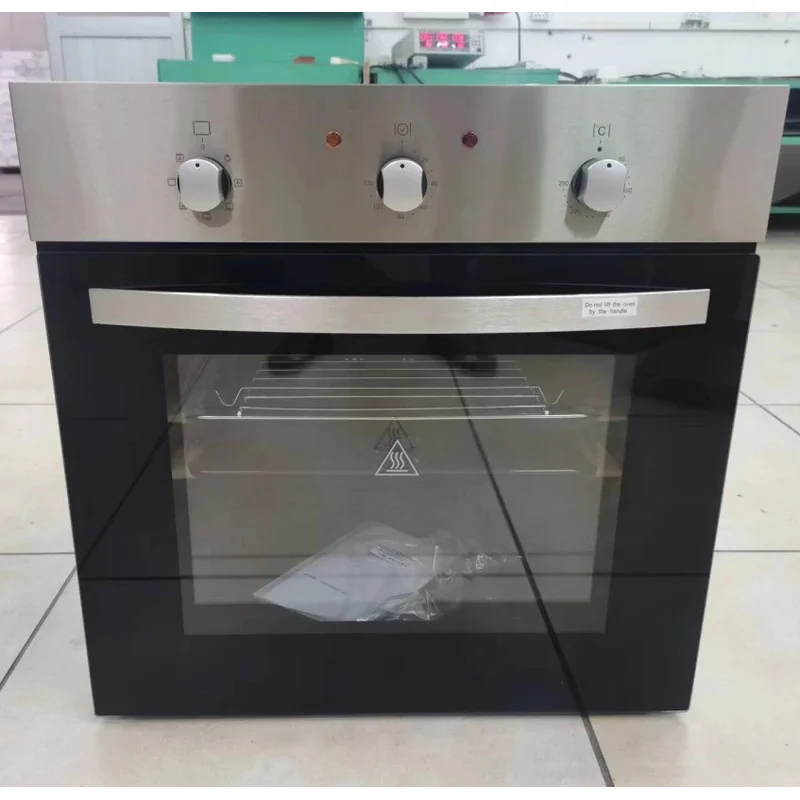 

24-Inch 60cm Built-In Oven Knob Control S/S 2.2 Cubic Feet 62L Kitchen Wall Oven