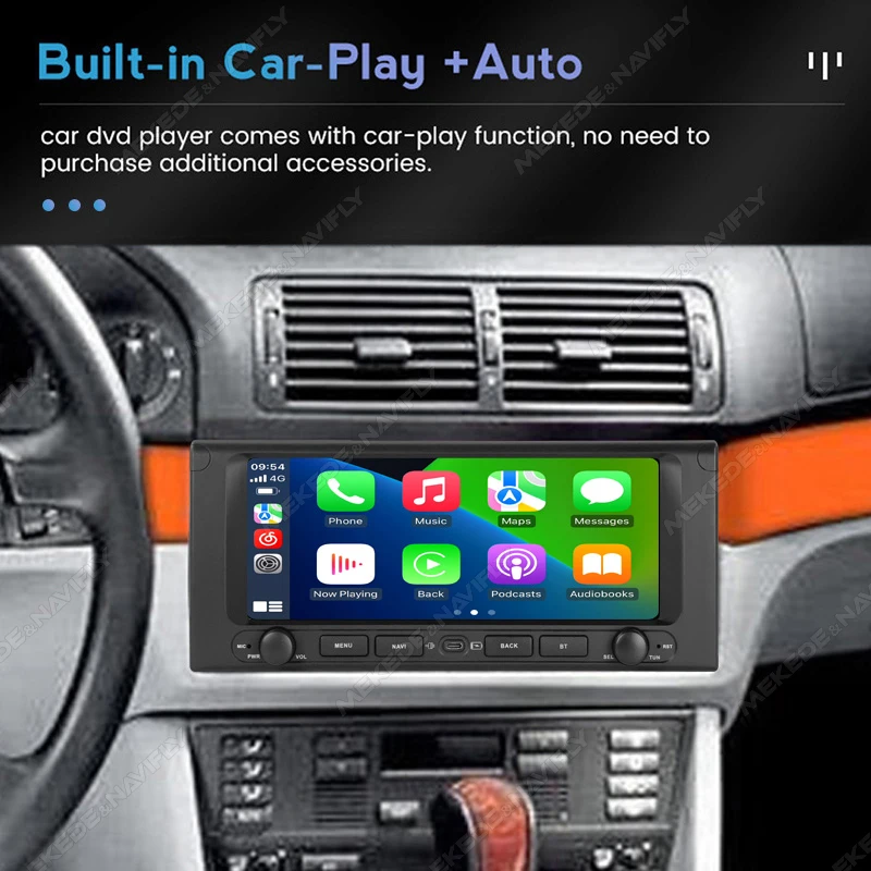 10.26inch Android 15 Car Radio Wireless Carplay Auto Screen For BMW X5 E39 E53 1999 - 2006 8Core GPS 4G Stereo Multimedia Player - view 4