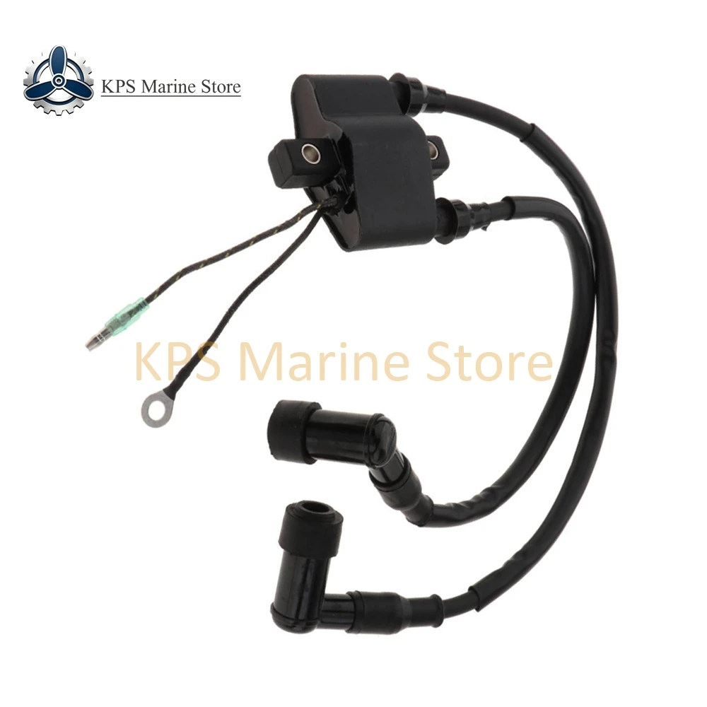3G2-06040 Ignition Coil For Tohatsu Mercury Engine 25 30HP 160643 with Plug Cap 8M0047311 Accessories Replaces Parts
