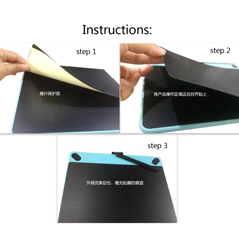 Graphite Protective Film For Wacom Digital Graphic Drawing Tablet Pad Screen CTL471 CTL472 CTL672 CTL/H690 PTH650/651