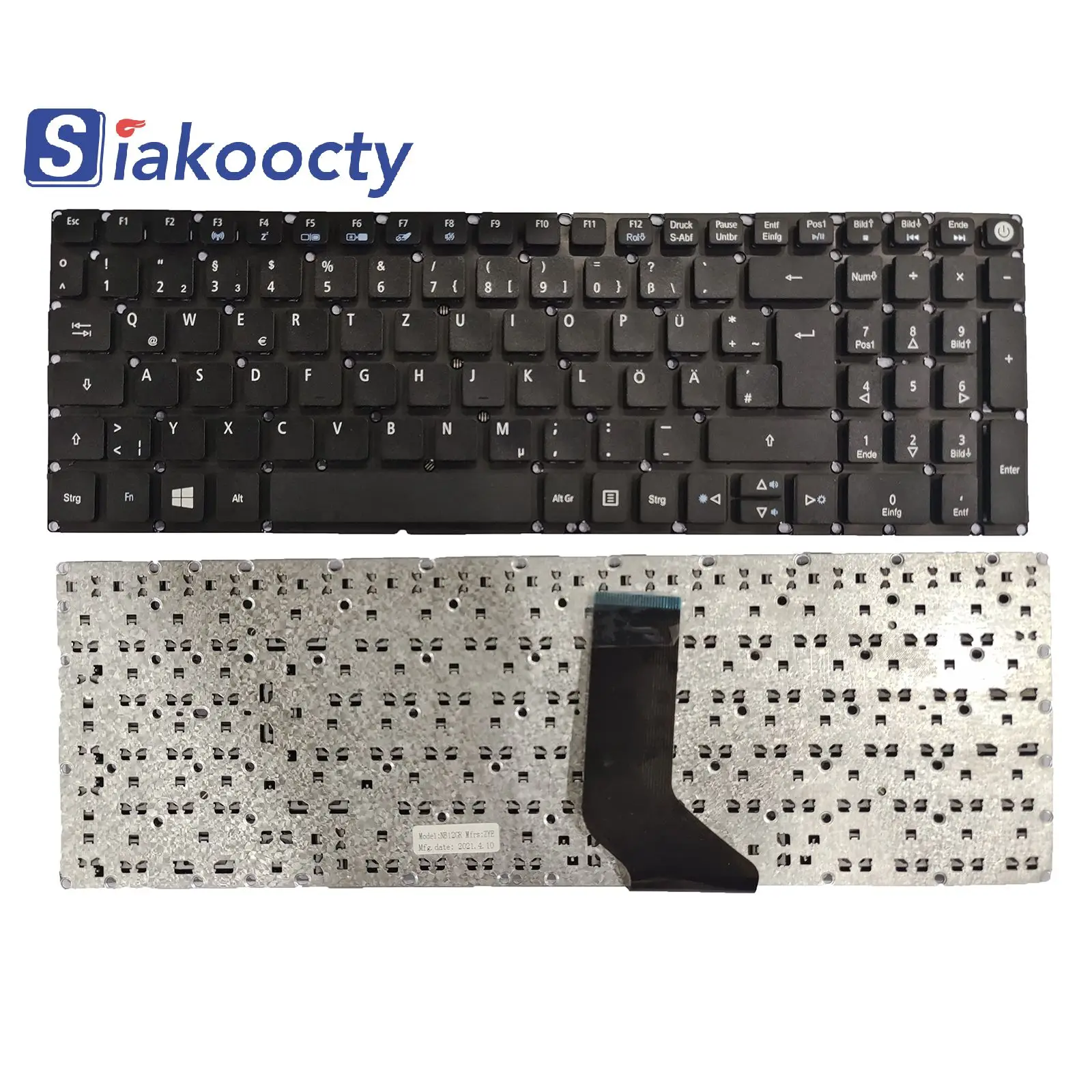 New for Acer Aspire E5-522 E5-532 E5-552 E5-573 E5-574 E5-722 E5-772 Keyboard GR