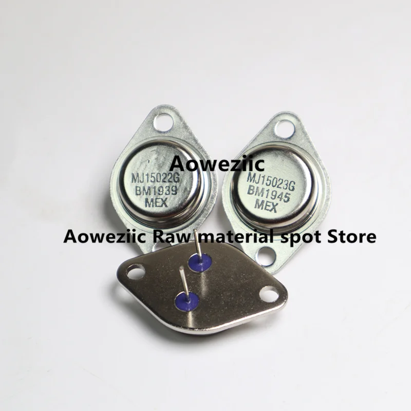 Aoweziic  2019+ 100% New Imported Original MJ15022G MJ15023G MJ15022 MJ15023 Gold Sealed High Power Triode 16A 250V 250W