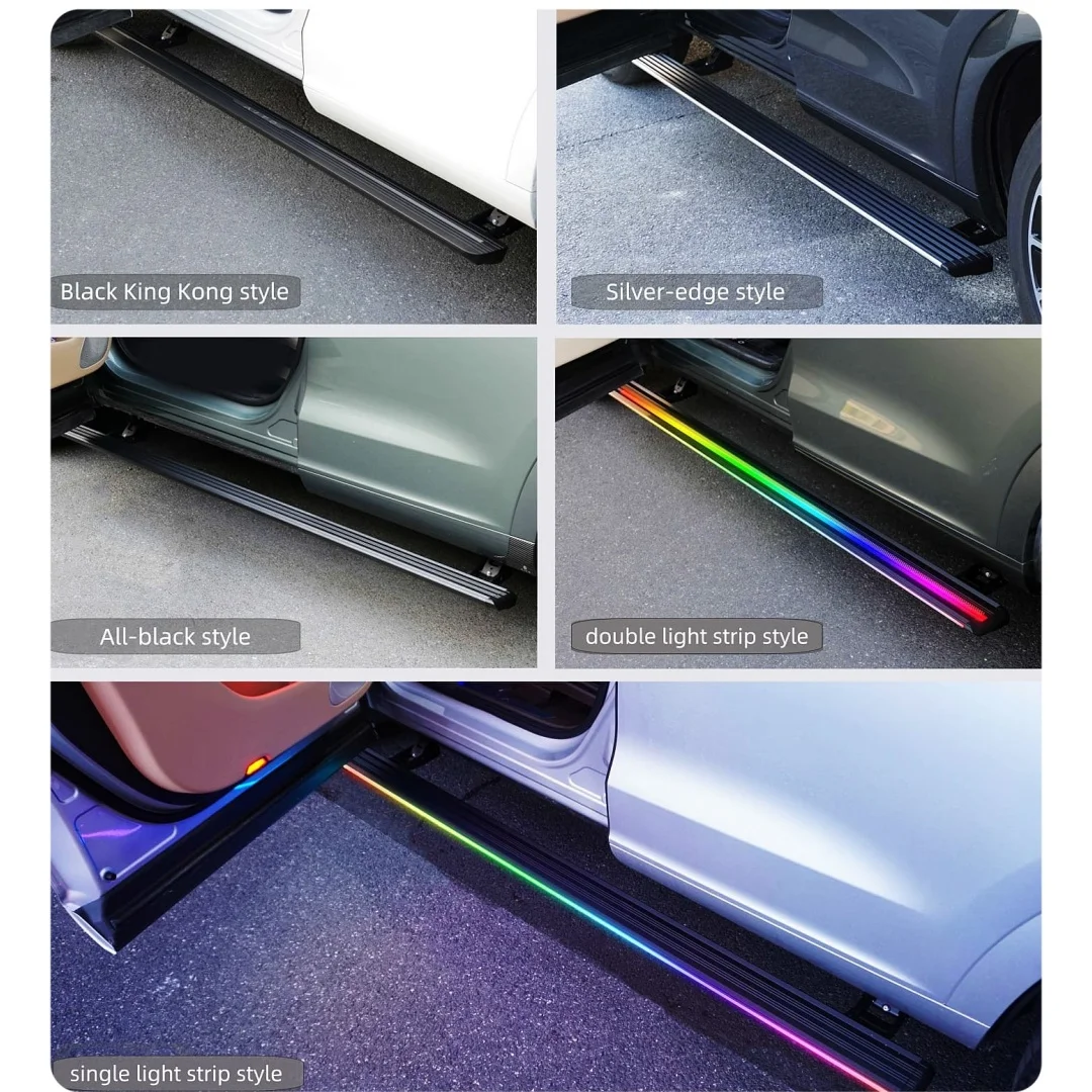 STLFA لوحة تشغيل كهربائية أوتوماتيكية قابلة للسحب خطوة جانبية من سبائك الألومنيوم لسيارات جيب جراند شيروكي WK2 WL 2010 + SUV #6