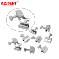 AZDENT 10pcs/Pack Dental Orthodontic Universal Crimpable Hooks Split Stops Fit for Archwire Dental Orthodontic Accessories