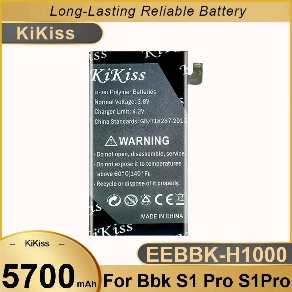 

Mobile Phone Battery For Bbk S1 Pro S1pro Reliable Power Supply Eebbk-H1000 5700Mah
