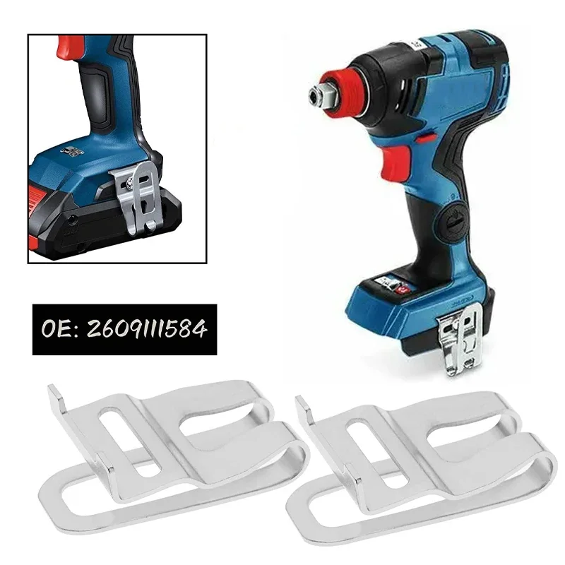 1/3/5/10 stücke elektrische Bohrer Gürtel clip Haken für Bosch Schlags ch rauber Elektro werkzeuge Taillen schnalle mit Schrauben 18v Akku 2609111584