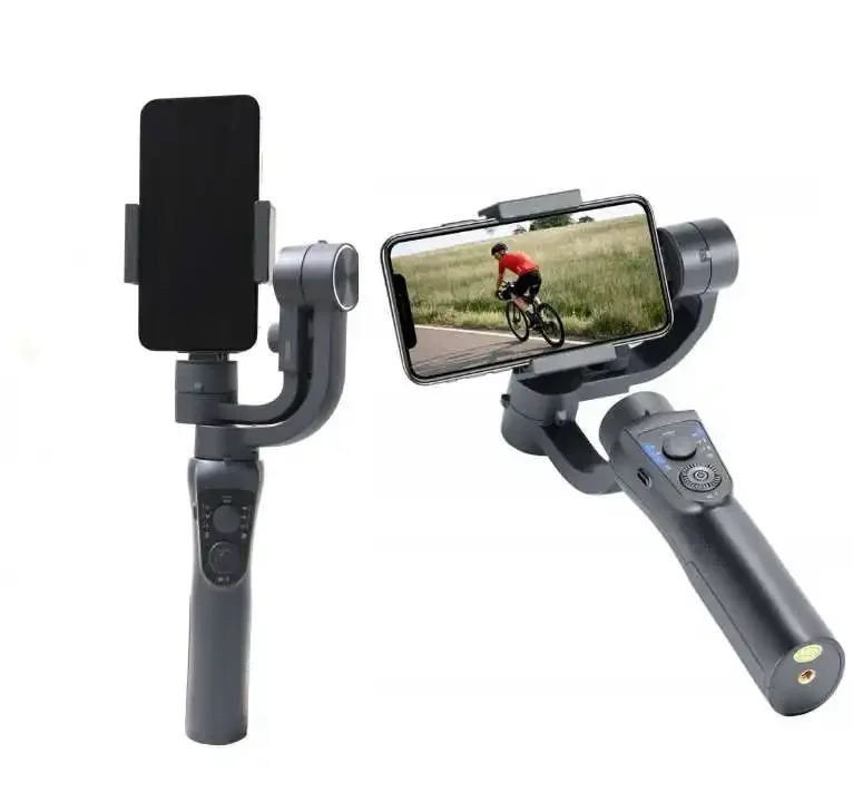 High quality S5B camera gimbal stabilizer taking photo video phone  with power bank function tripod