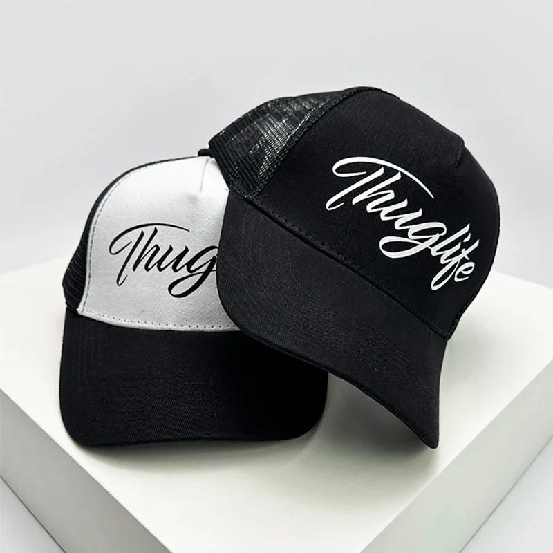 New Men Women Hip Hop Street Printed Letter Baseball Hats Sunshade Versatile Breathable Outdoor Truck Caps Fashion Sport Casual