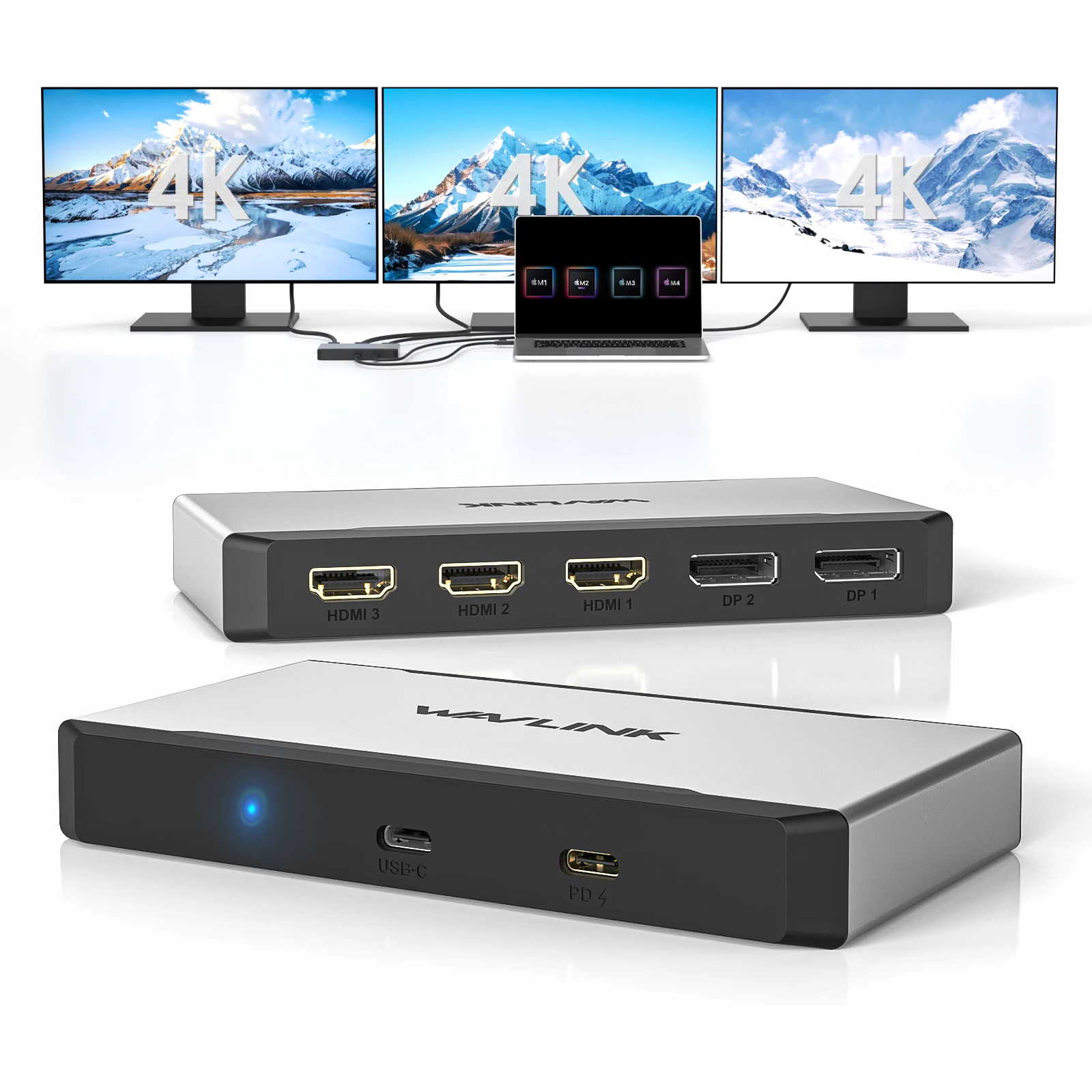 Adaptador universal WAVLINK co - Thunderbolt Dock 3 Display reseña y precio