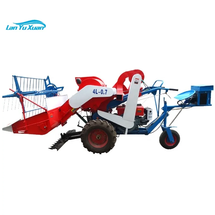 High quality multifunctional wheat mini combine harvester price