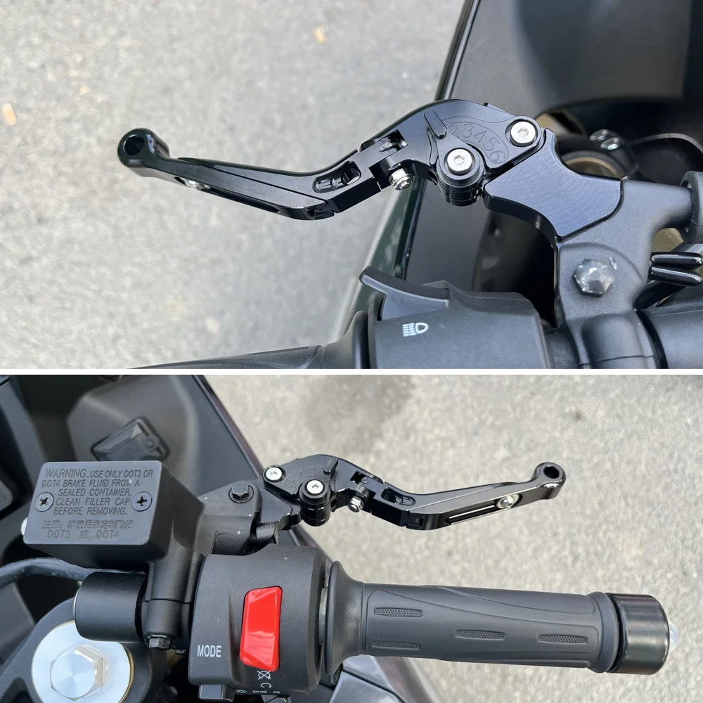 لهوندا NC750X NC 750X NC 750X 2017-2023 2024 2025 2026 دراجة نارية دواسة فرامل العتلات قابلة للتمديد قابل للتعديل للطي مقبض