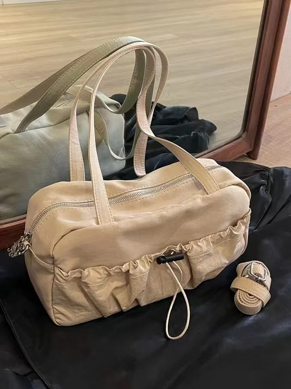 Kleine Stoff Umhängetaschen für Frauen koreanische Mode Dame Reise handtasche weibliche Reise Shopper Einkaufstasche