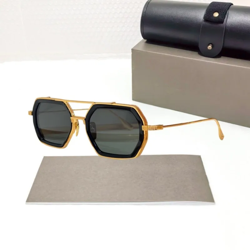 Model S-465B Wholesale Luxury brand Sunglasses Alloy Frame and Acetate Temple  UV400 Designer Eyewear for Men Women with box