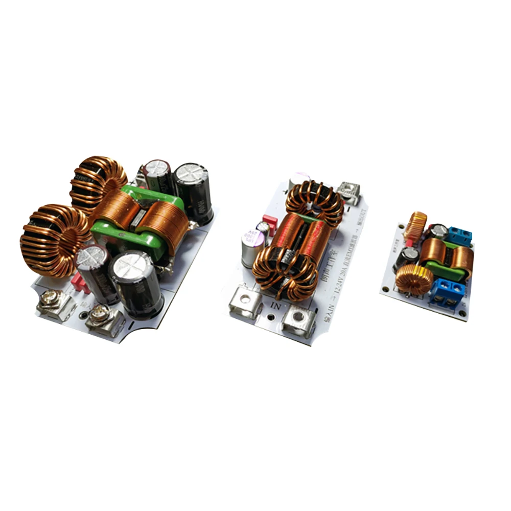 DC LC EMI Filter 8A 20A 50A EMC Car Audio Amplifier Power Purification Noise Impurities Electromagnetic Irference Filter 5V 12V
