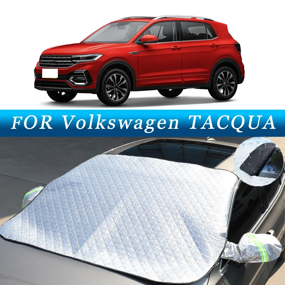 

Thickened Car Now Sunshade Windshield Cover With 5/9 Magnets UV Protection Anti Snow Sunlight For Volkswagen TACQUA