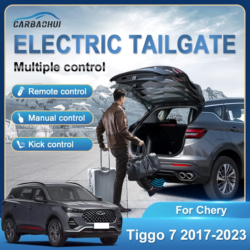 Für Chery Tiggo 7 2017-2025: Elektrische Heckklappensteuerung für den Kofferraum – Automatische Kofferraumöffnung und elektrische Heckklappe