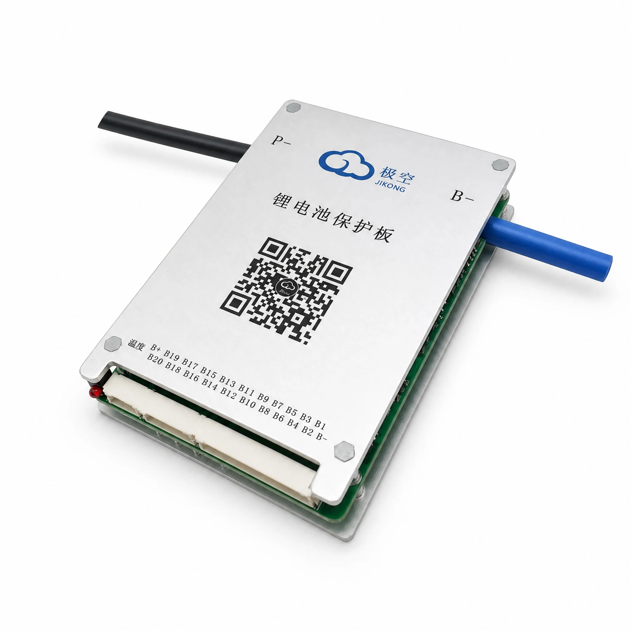 JKBMS 3S 4S 8S 12V 24V Smart BMS 40A 100A 200A Active Balance 1A 2A Bluetooth APP LiFePO4 Li-ion Battery Protection Board for RV