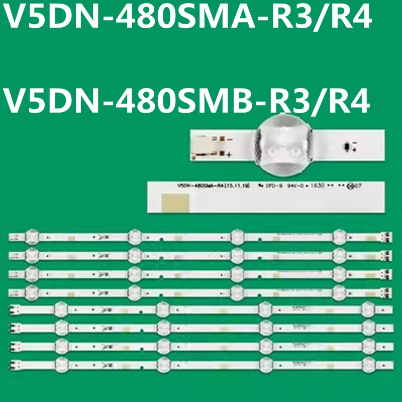 

LED Backlight Strip V5DN-480SMA-R3 V5DN-480SMB-R3 BN96-37296A 37297A UE48J5000 UE48J5200 UE48J5202 UE48J5250 Hg48ae460 HG48AE570