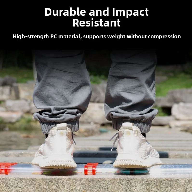 

Large Capaci Thiened Double Layer Transparent Storage Tube Fiing Hook Organizer Floatation Tube Cam Travel Gear