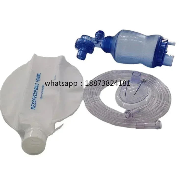 First Aid Adult Child Disposable Emergency Mask Resuscitator Ambu Bag fast shipping