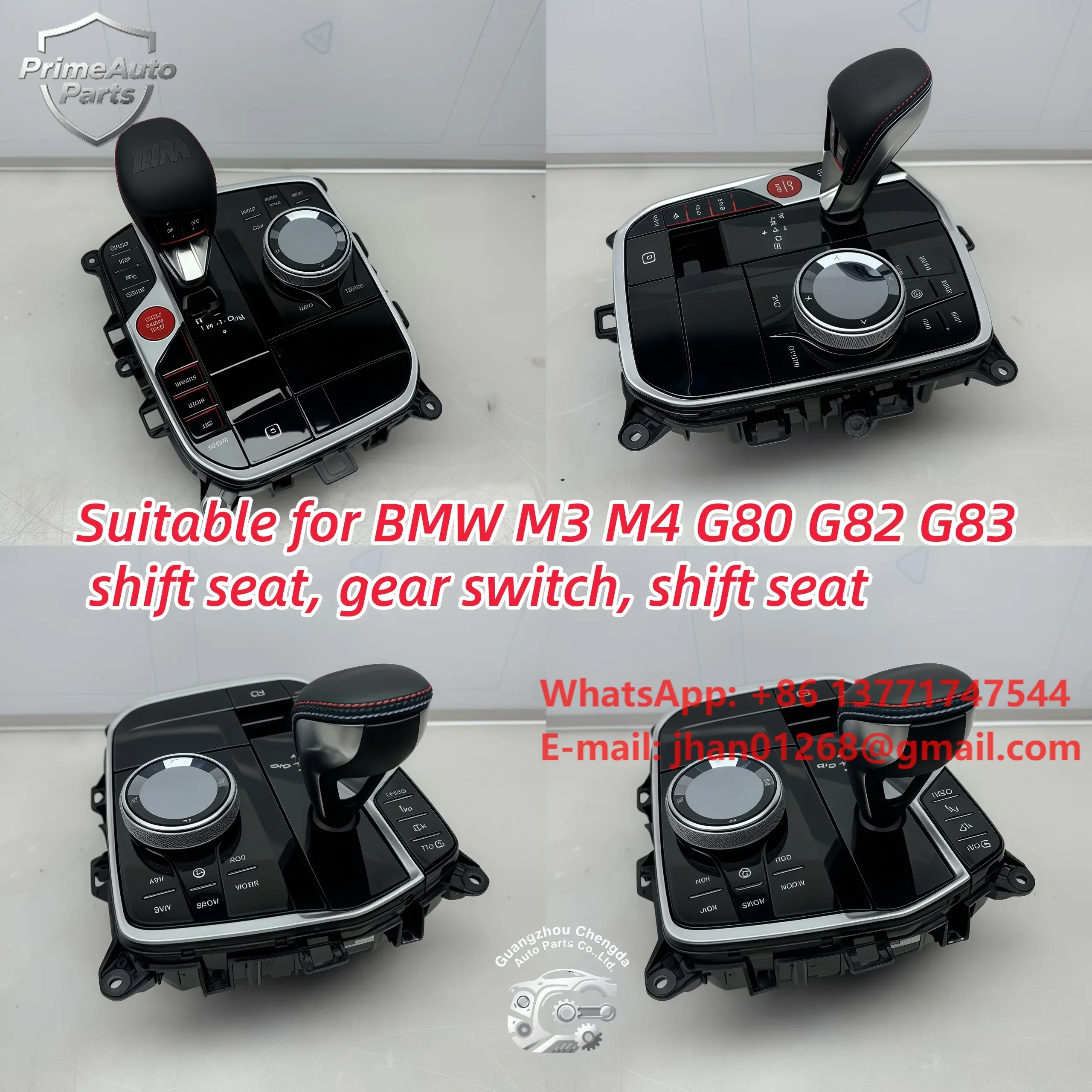 For 3 Series 4 Series G20 Upgraded G80 G82 M3 M4 Gear Seat Shift Switch Central Control Center Gear Shift Switch