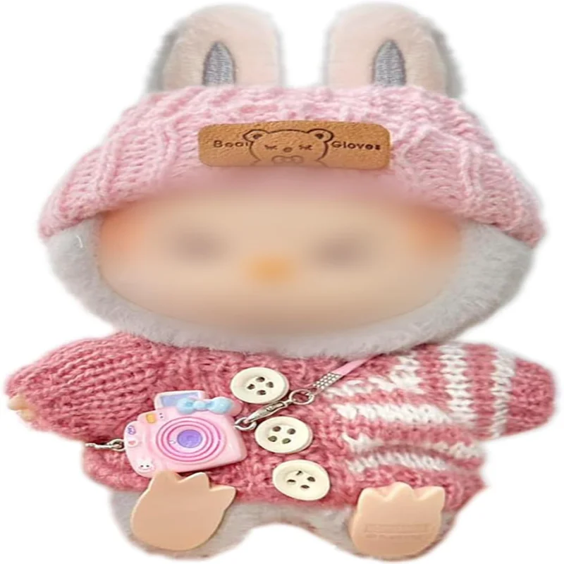 

Matching Clothes for the Bu-Bu Plush Toy, 17 cm Large Clothes for Bu-bu Doll, La-pu-bu Doll Clothes, La-bu Clothing Plush