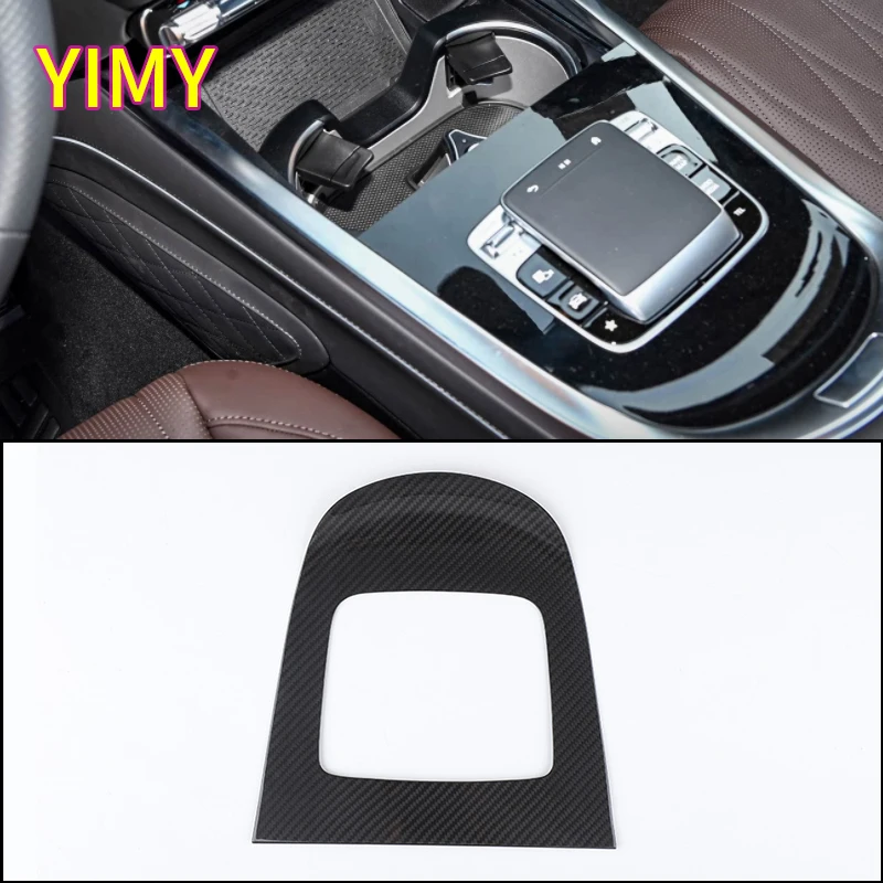 

Real Carbon Fiber Central Control Gear Lever Panel for Mercedes-Benz G-Class W463 2025 Car Interior Accessories