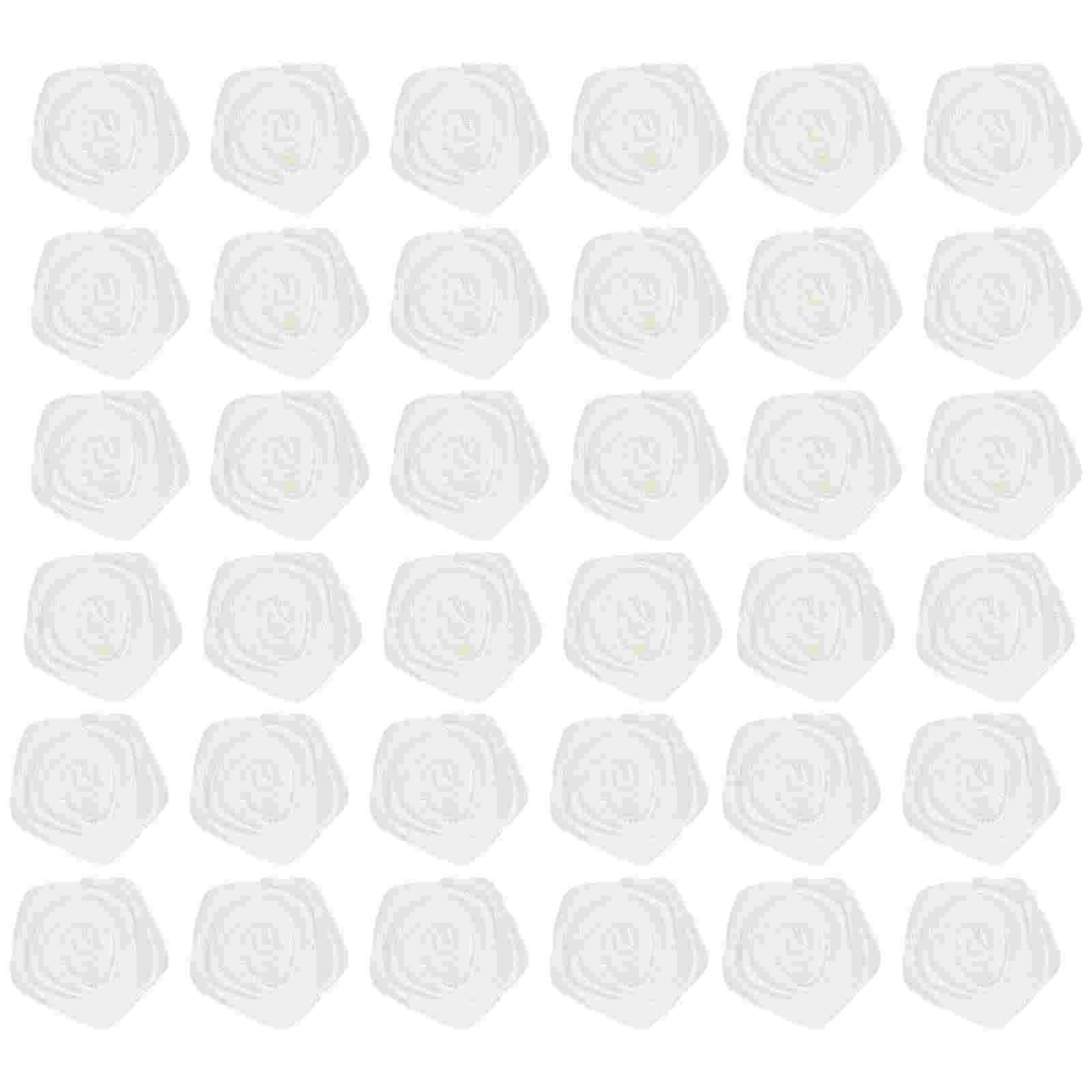 100 Pcs Decorate Ribbon Roses Bride Satin for Crafts Polyester Faux Mini Clothes