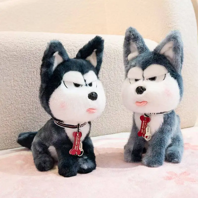 أحدث لطيف يجلس دمية أجش Kawaii محشوة ألعاب من نسيج مخملي دمية الكرتون أنيمي لطيف وسادة الأطفال هدية عيد ميلاد دمية عيد الميلاد #5