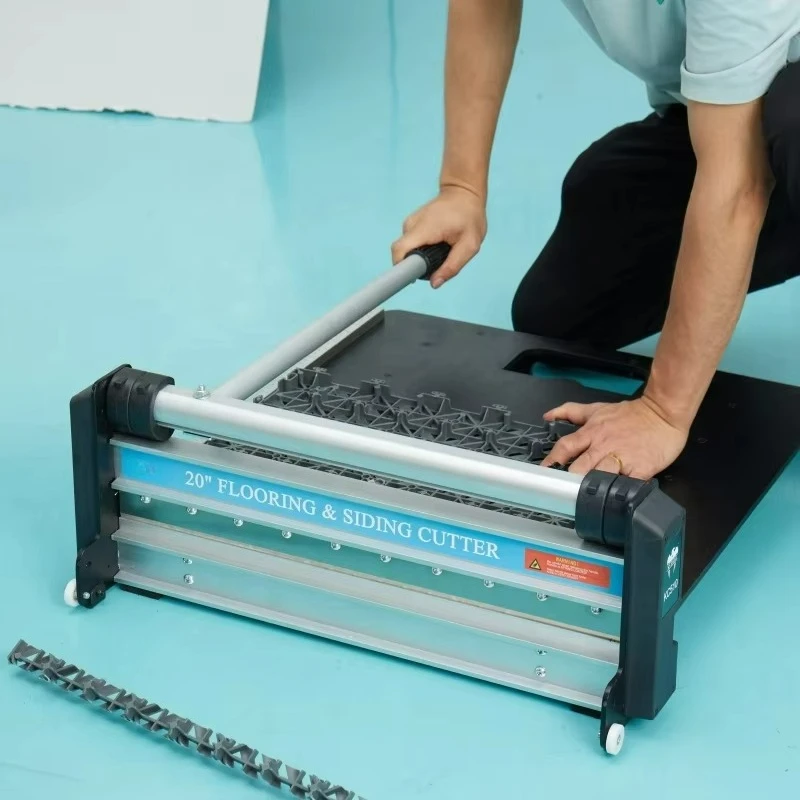 

Hot Selling 20'' Flooring Easy Manual Cutting Tool for 18mm Plastic Tiles PVC Tiles Flooring Cutter