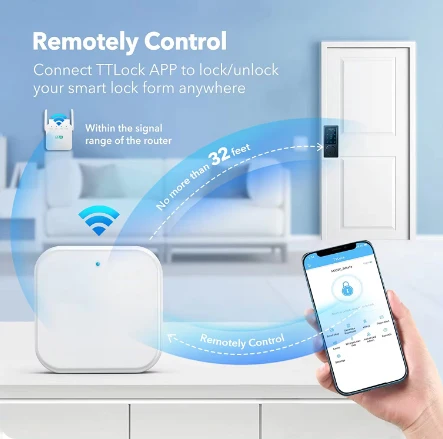 TT LOCK G2 Wireless Wifi Gateway Hub RJ45 Wired G3 Gateway/TT Lock Key Fob Fernbedienung/Türsensor für Smart Lock