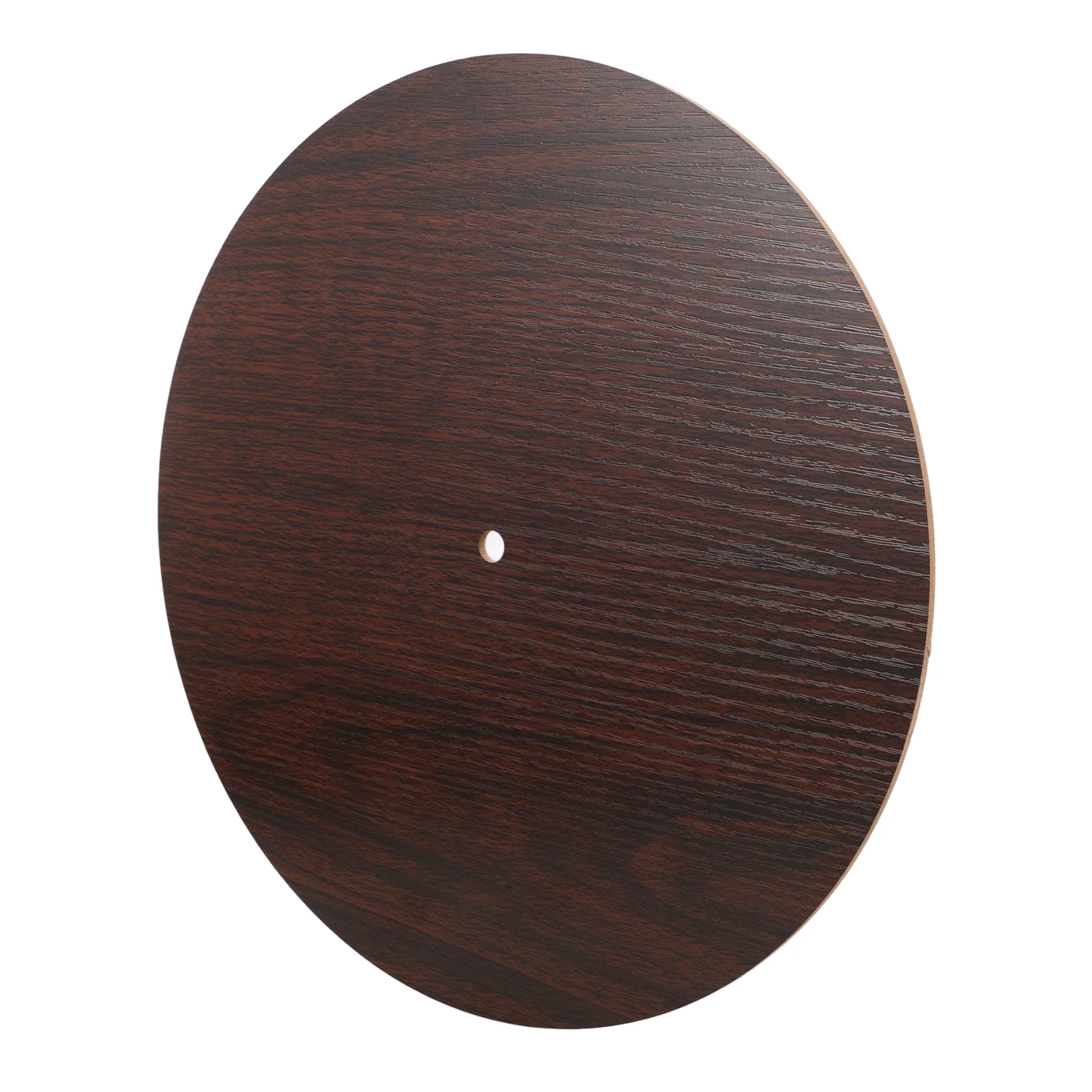 

Wooden Grain Dial Replacement 10 Inch Round Dark Board for DIY Clock Accessories Wall Decor Clock Parts Blank Dial