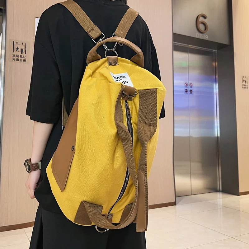 

Women Backpack Large Capacity Multifunction Shoulder Bags Canvas School Bag for Girls Men Outdoor Travel Pack Daypack bagpack