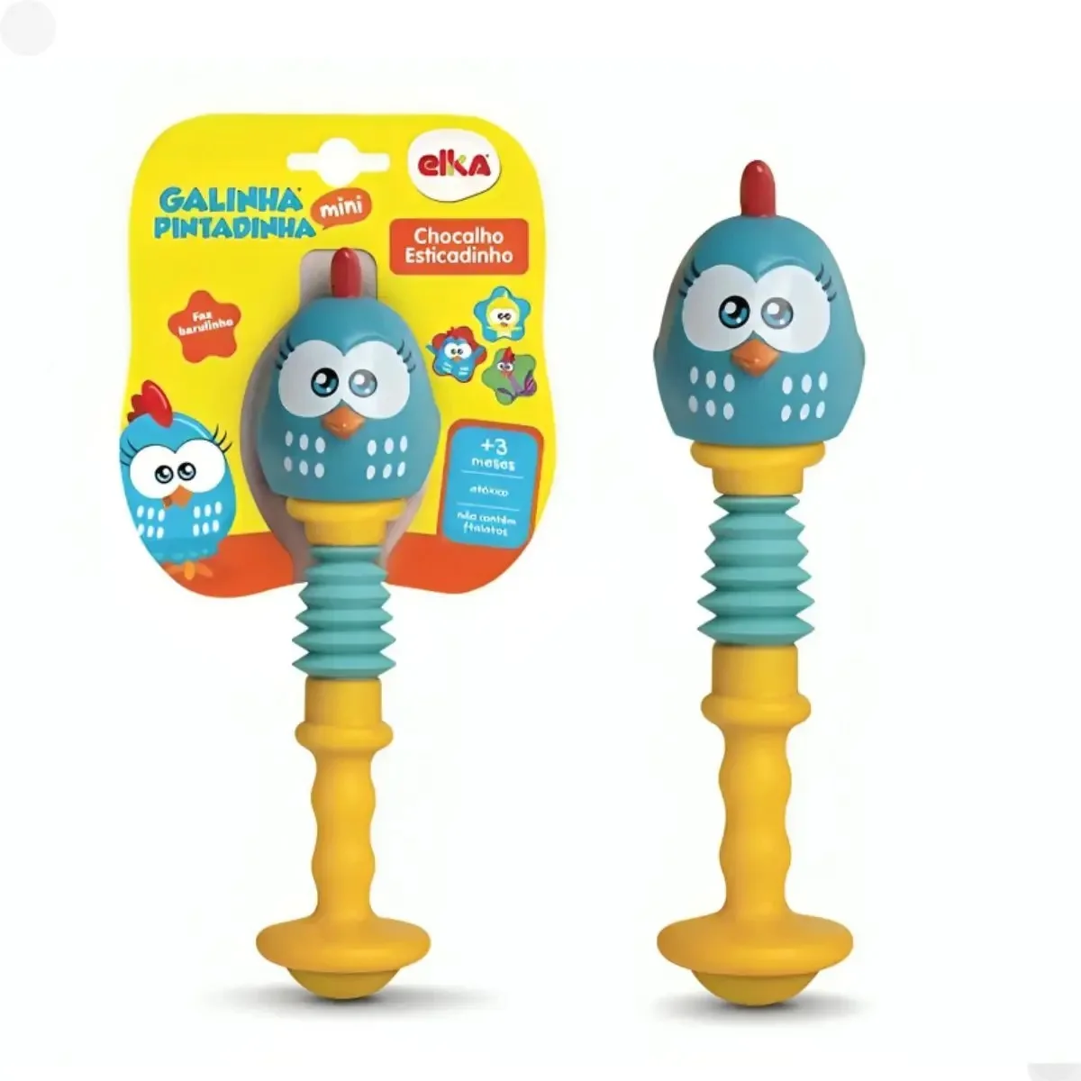 chocalho-elastico-galinha-pintadinha-elka-brinquedo-de-empilhamento-e-separacao-para-bebes-e-criancas