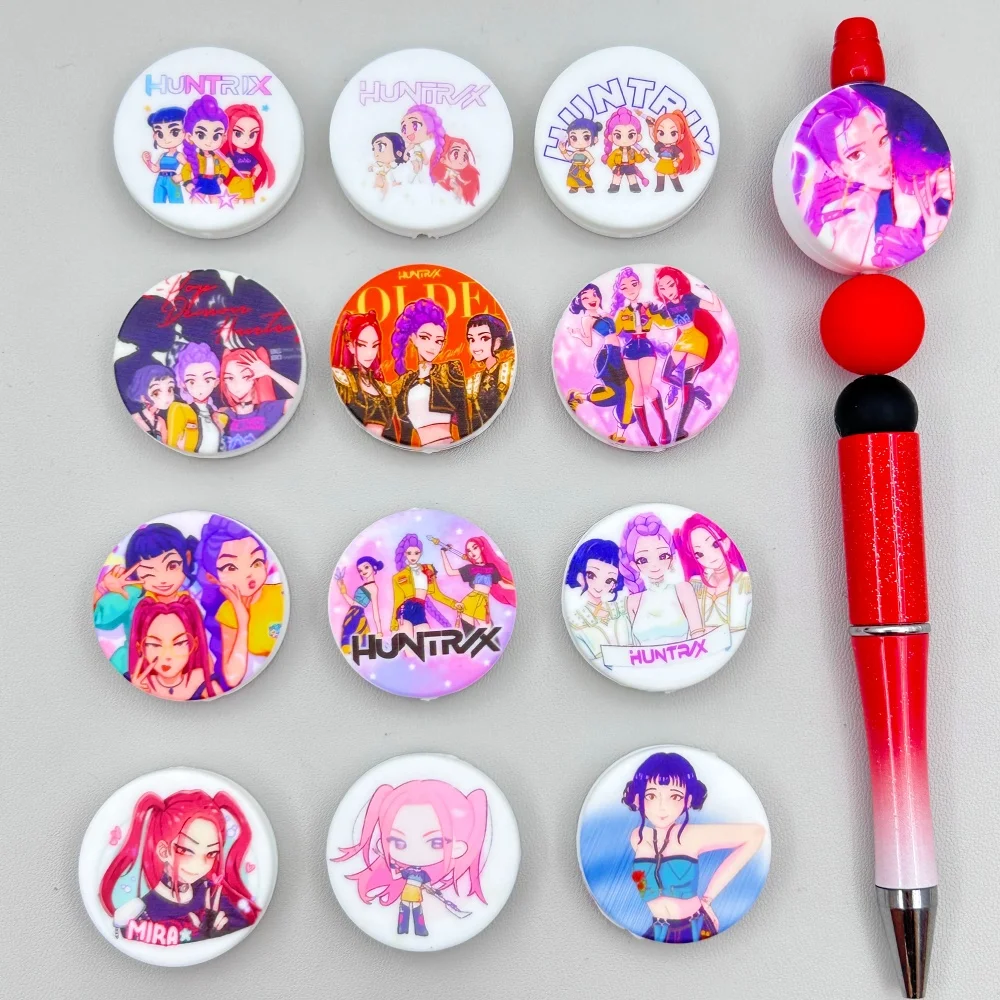 силиконовые бусины K-POP бусины