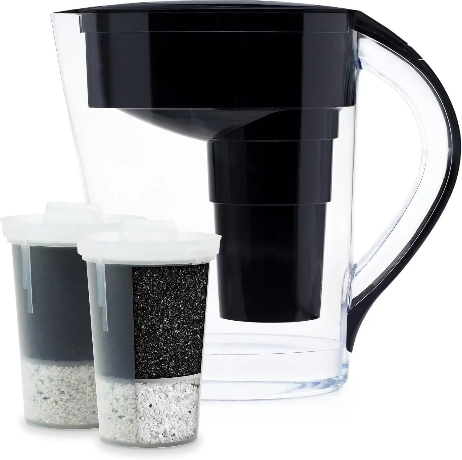 Alkaline Water Filter Pitcher Single Replacement Filter Chlorine Lead Filter Water Purifier Home Water Filtration 9 Cup At Home