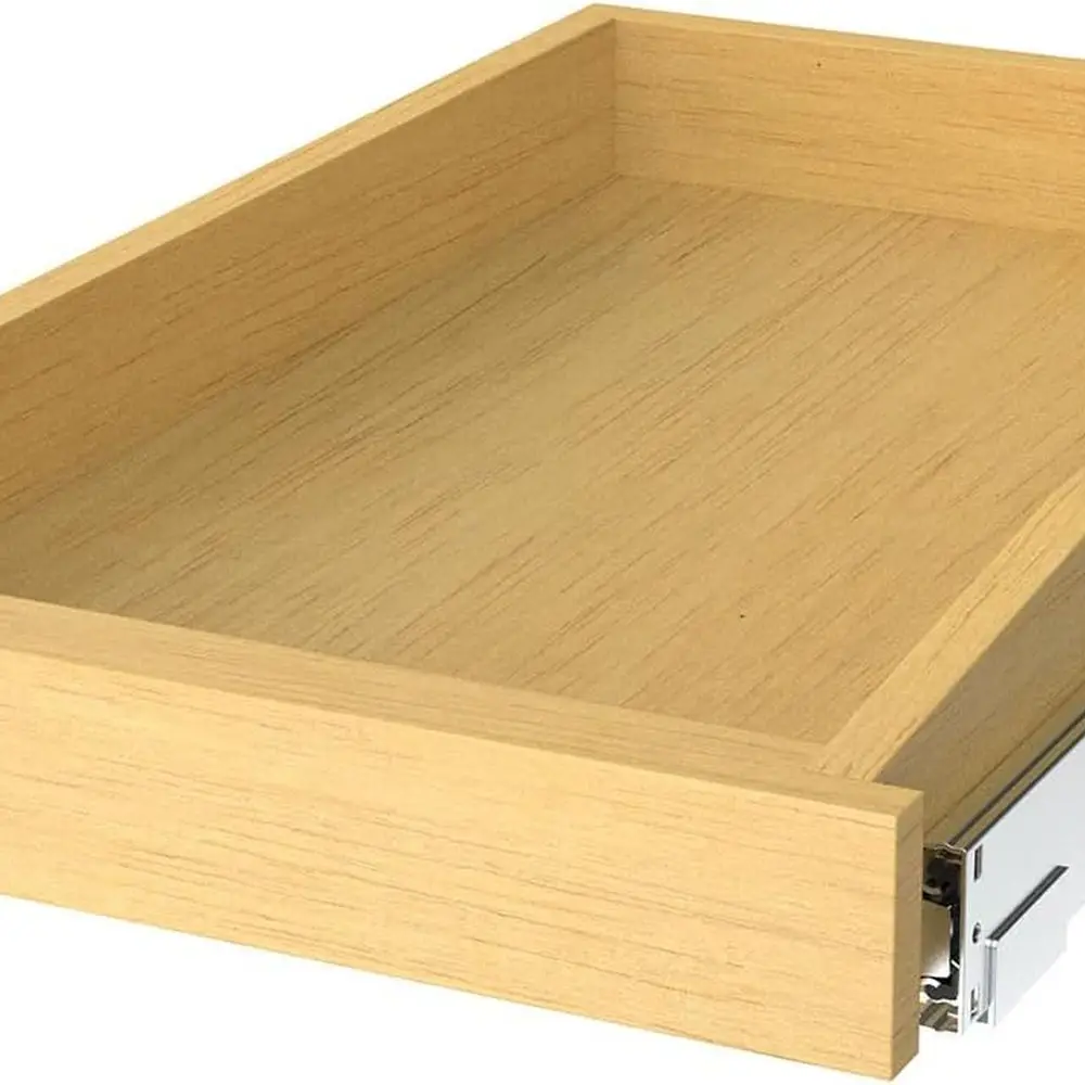 أدراج قابلة للسحب شديدة التحمل 26 عرضًا × 21 عمقًا × 3.35 ارتفاع لتنظيم تخزين خزانة المطبخ