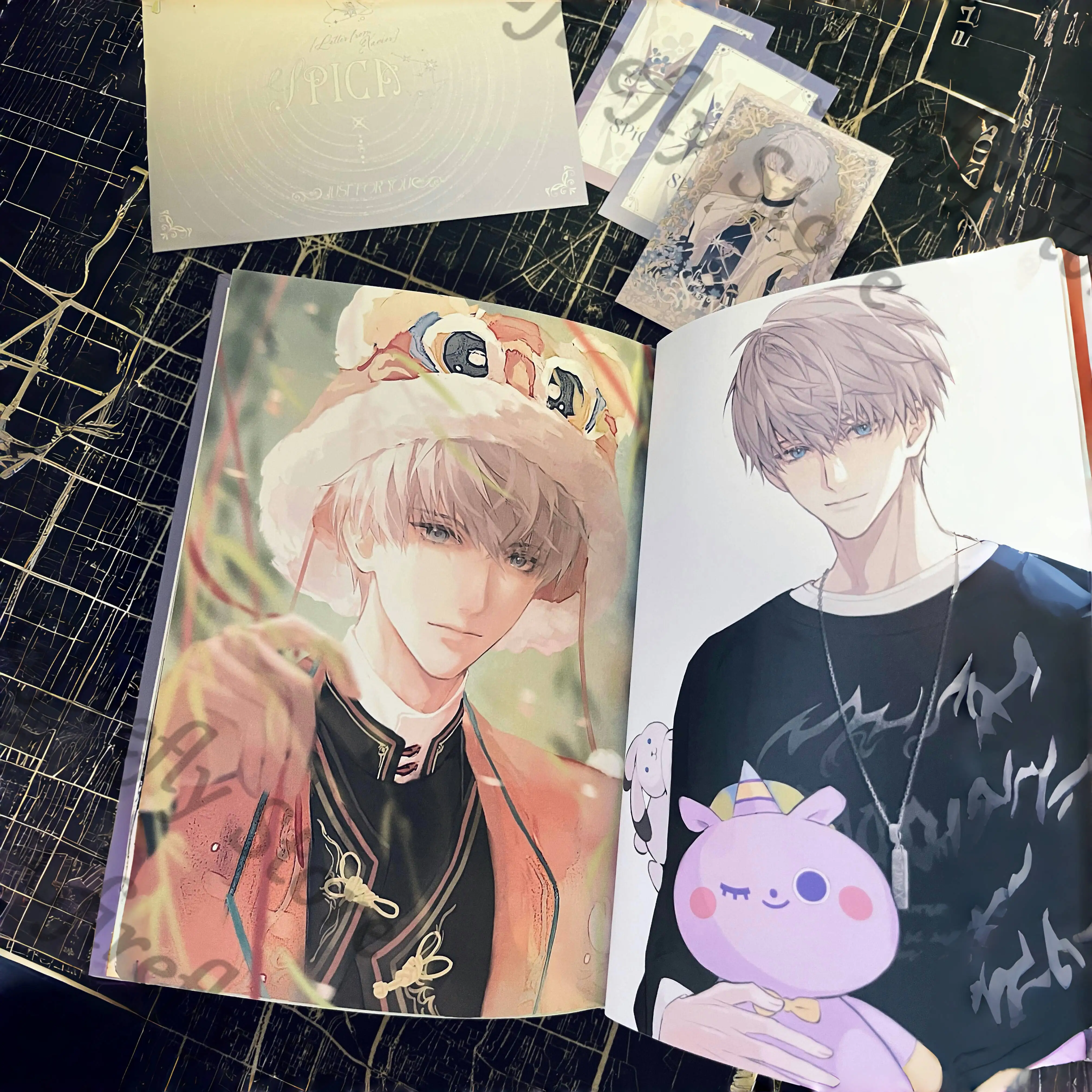 

Love and Deepspace Picture Book Xavier Cosplay Decoration Album of Painting Colleagues High Definition Gorgeous Collect Gift