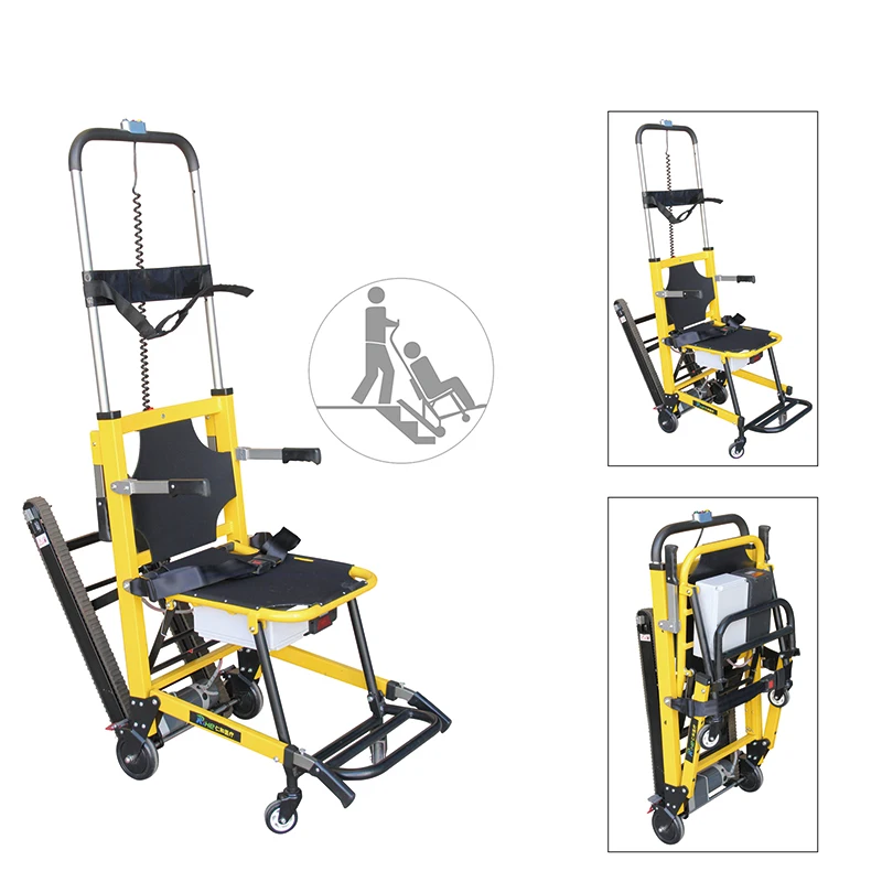 

Lightweight Foldable Electric Wheelchair For Elderly & Disabled Portable Motorized StairClimbing Wheelchair Aluminum Alloy Frame