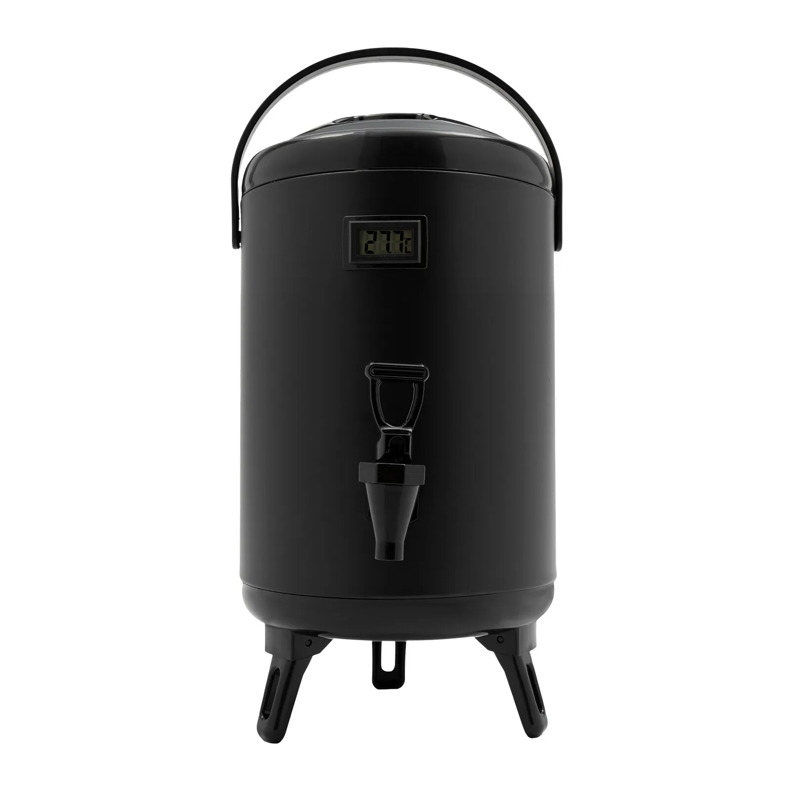 

BlackHot Beverage Dispenser Stainless Steel Insulated Beverage Dispenser Cold and Hot Drink dispenser 8 Liters