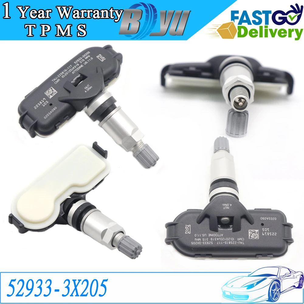 

Car New TPMS Tire Pressure Monitor Sensor 52933-A7000 52933-3X205 For Kia 315MHz