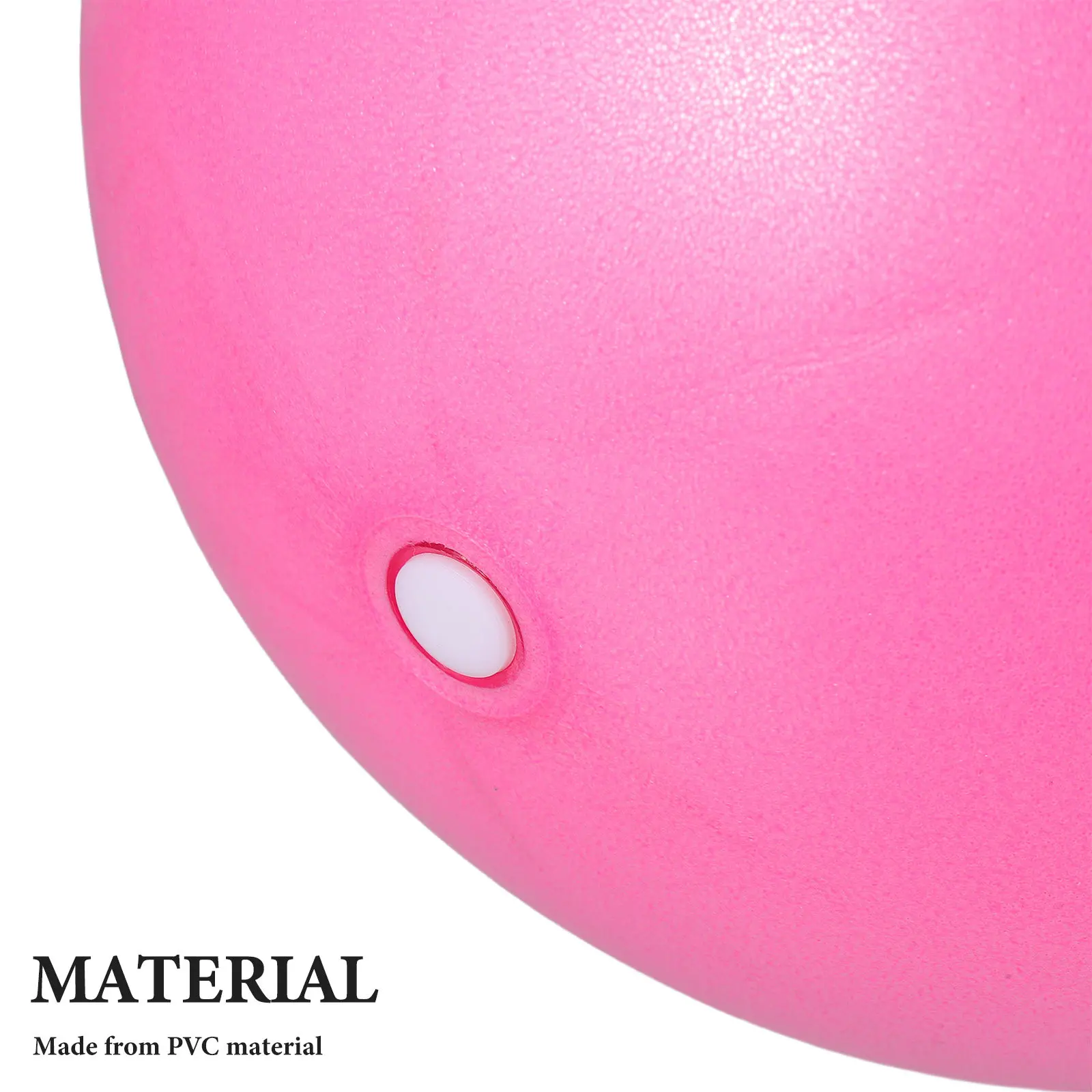 20Cm Small Pilates Ball with Anti-Burst Coating PVC Mini Balance Ball for Core Health Posture Improvement Balance Training Yoga