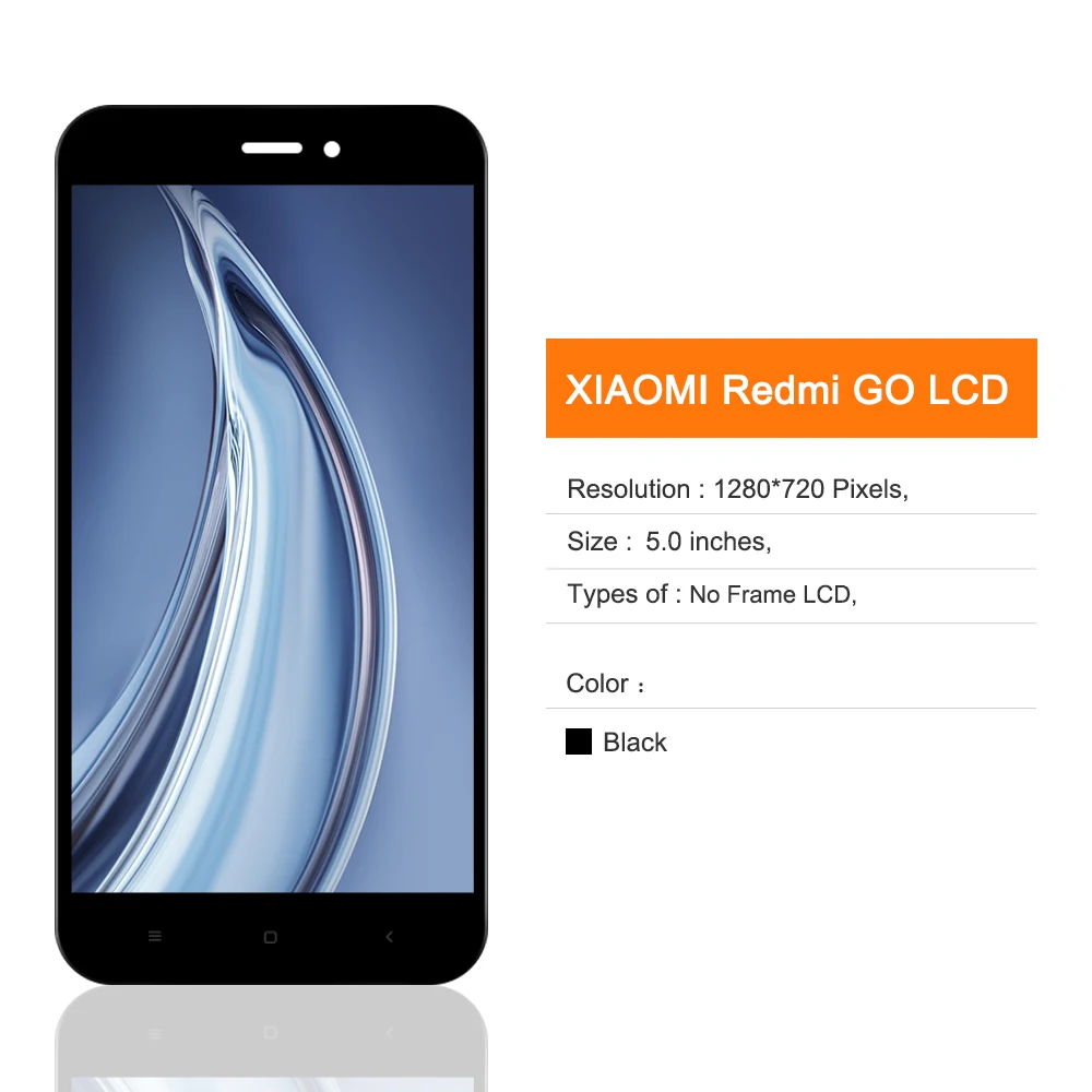 5.0"LCD For Xiaomi Redmi Go LCD Display Touch Screen DigitizerAssesmblyFor RedmiGO Lcd Hongmi AssemblyReplacementParts Best