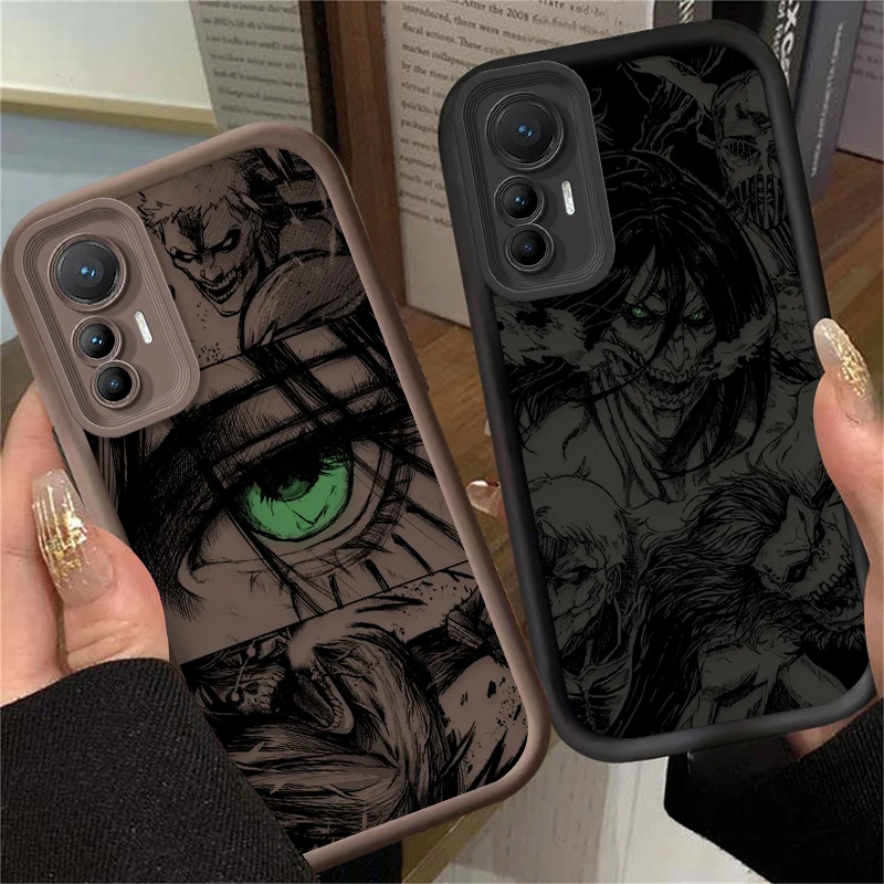 Cool Eye Attack on Titan Phone Case For Xiaomi Poco X7 X6 NEO X5 X3 F8 F7 Ultra F6 F5 Pro F3 M8 M7 M6 Pro 4G 5G M5S Back Cover
