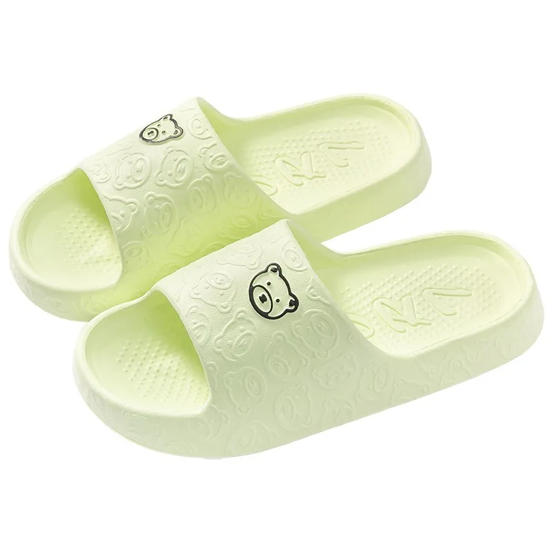 Cute Home Slippers Cloud Woman Bear Summer Beach Slides Indoor Soft Sole Non Slip Eva Sanda