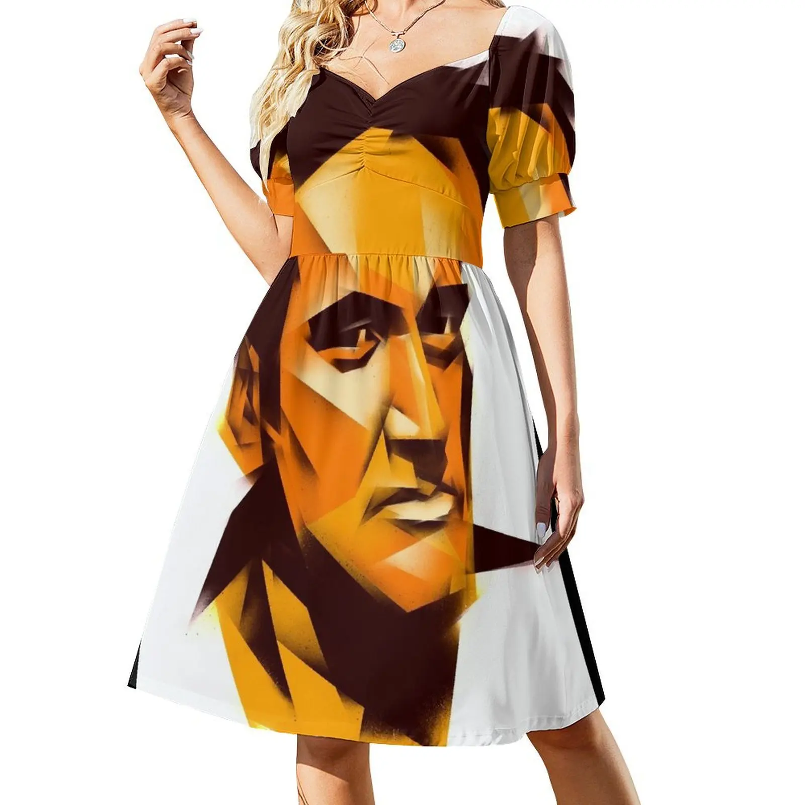 

Tarantino - yellowish Short-Sleeved Dress beach dresses elegant party dresses for women 2025