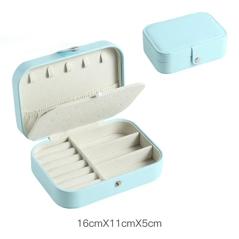 Juelee Portable Jewelry Box Leather 5