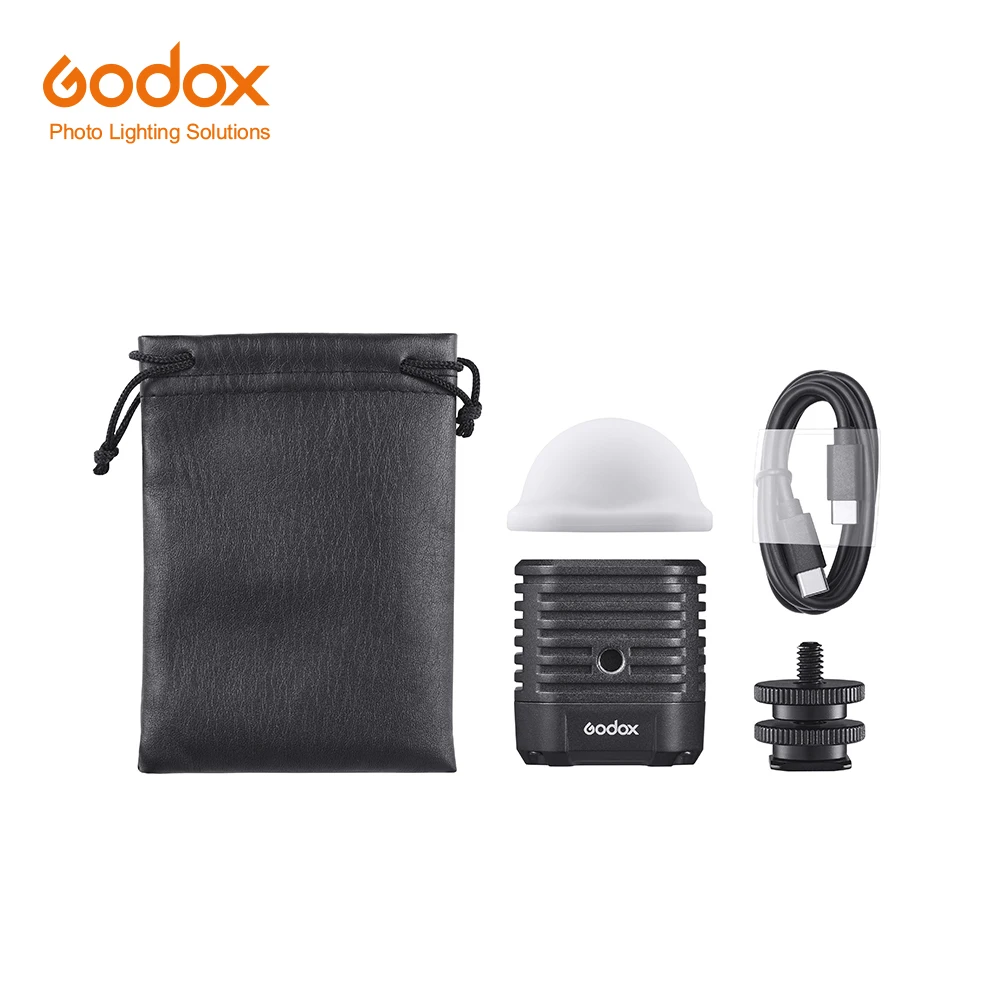 

Godox WL4B Waterproof LED Light Photography Fill Lamp 5600K 100ft with Support Mobile APP CRI / TLCI 97 13 FX Effects Lighting