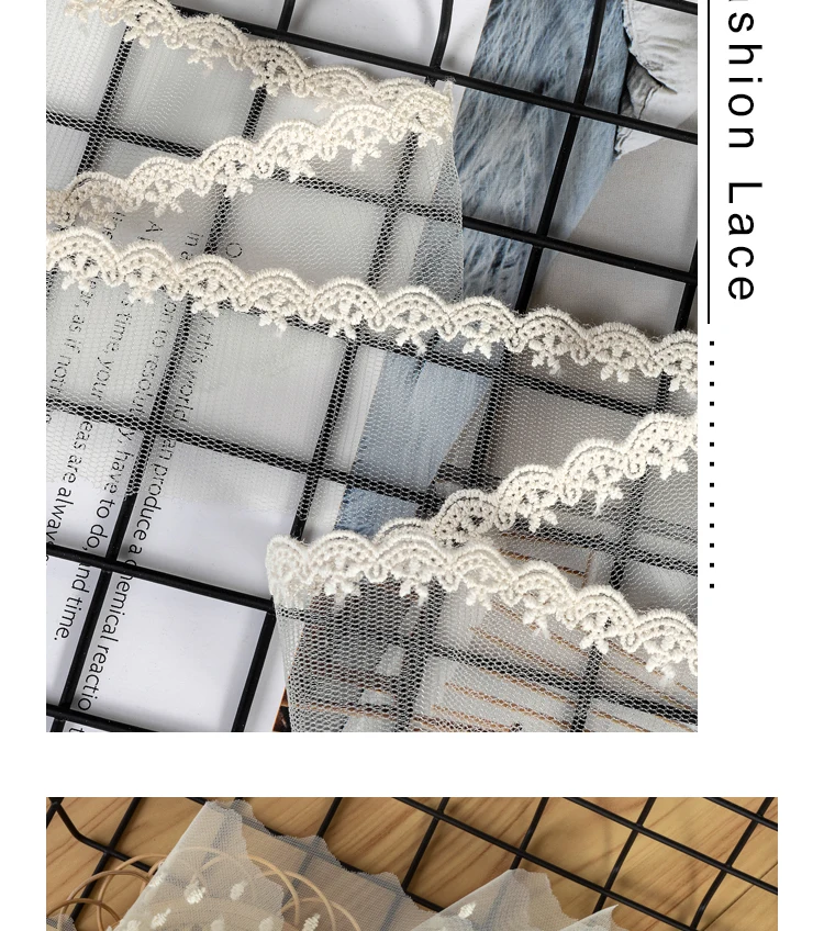 Ruban Galon Toile De Jute Et Dentelle Blanche Pour Bracelet Manchette